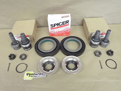  Ball joint vacuum and dust seal kit Ford Super Duty F350 F250 Dana 60 front
