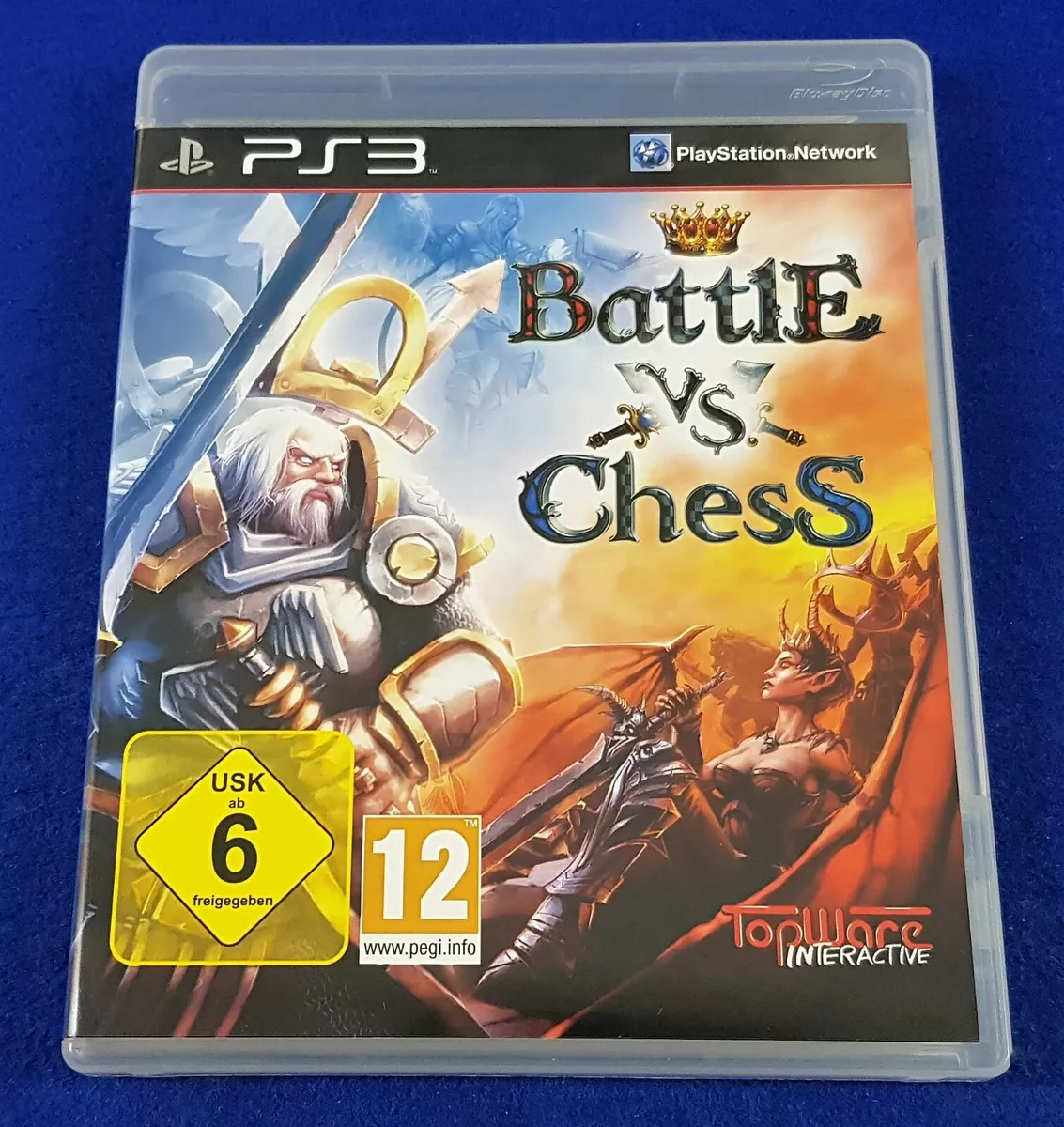 ps3 BATTLE vs CHESS Game REGION FREE (Works On US Consoles) PAL UK EXCLUSIVE
