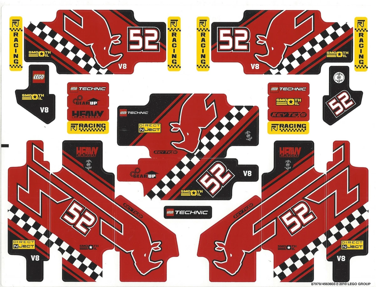 Lego hotsell decal stickers