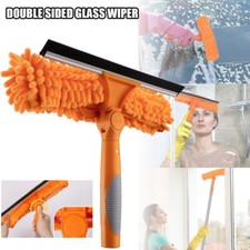 Large Window Cleaner Equipment Glass Cleaning Telescopic Squeegee Professional .