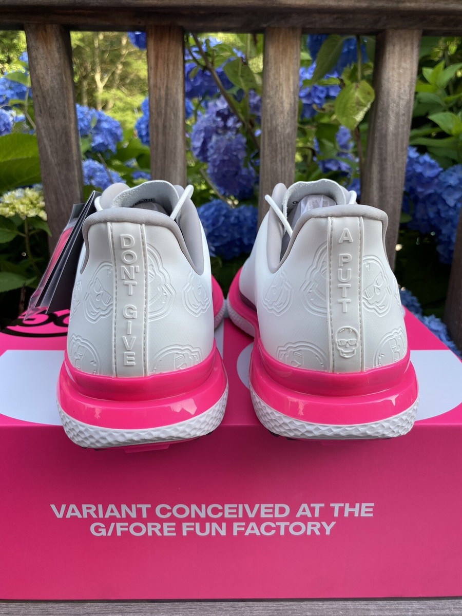 G Fore Swag Golf Exclusive Shoes Size 11 White/Pink | eBay