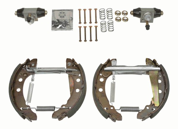 Bremsbackensatz Superkit Trw GSK1507 FüR Vw Seat Audi 86C Golf Passat 80 81 6X1-image