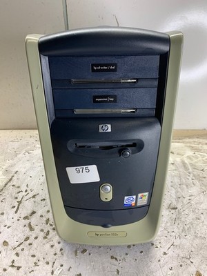 HP Pavilion 553x Intel Pentium 4 2000MHz/400MHz 256MB NO HDD