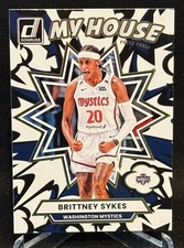 2025 Panini Donruss WNBA My House Brittney Sykes #18 Mystics Press Proof