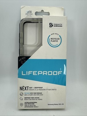 LifeProof NEXT Samsung Galaxy S21+ 5G Black Crystal Clear Case   New