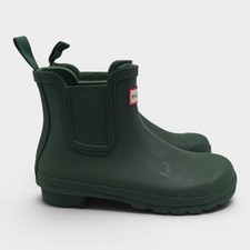 Hunter Original Chelsea Boots Women s Rubber Slip-On WFS2078RMA US Size 7
