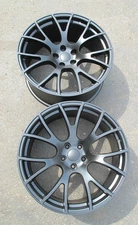 20" NEW FACTORY STYLE DODGE CHARGER SRT HELLCAT 20x10 MATTE BLACK 2 WHEELS RIMS