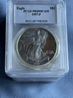 1997-P PF69 PCGS DCAM American silver eagle .