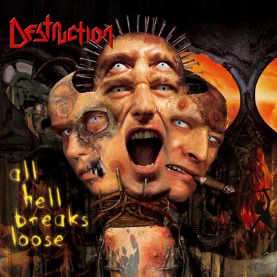 Destruction All Hell Breaks Loose (Vinyl) 12'' Album Coloured Vinyl (US IMPORT)