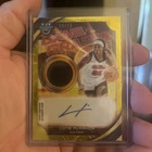 New Listing2026 Bowman Best U Game Graphs Cotie McMahon Yellow Lazer Patch Auto /75