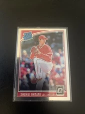 2018 Panini Donruss Optic Shohei Ohtani Rated Rookie Variation Pitching (RC)