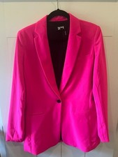 NWT DKNY Women's Blazer Power Pink Size Medium. Retail 139