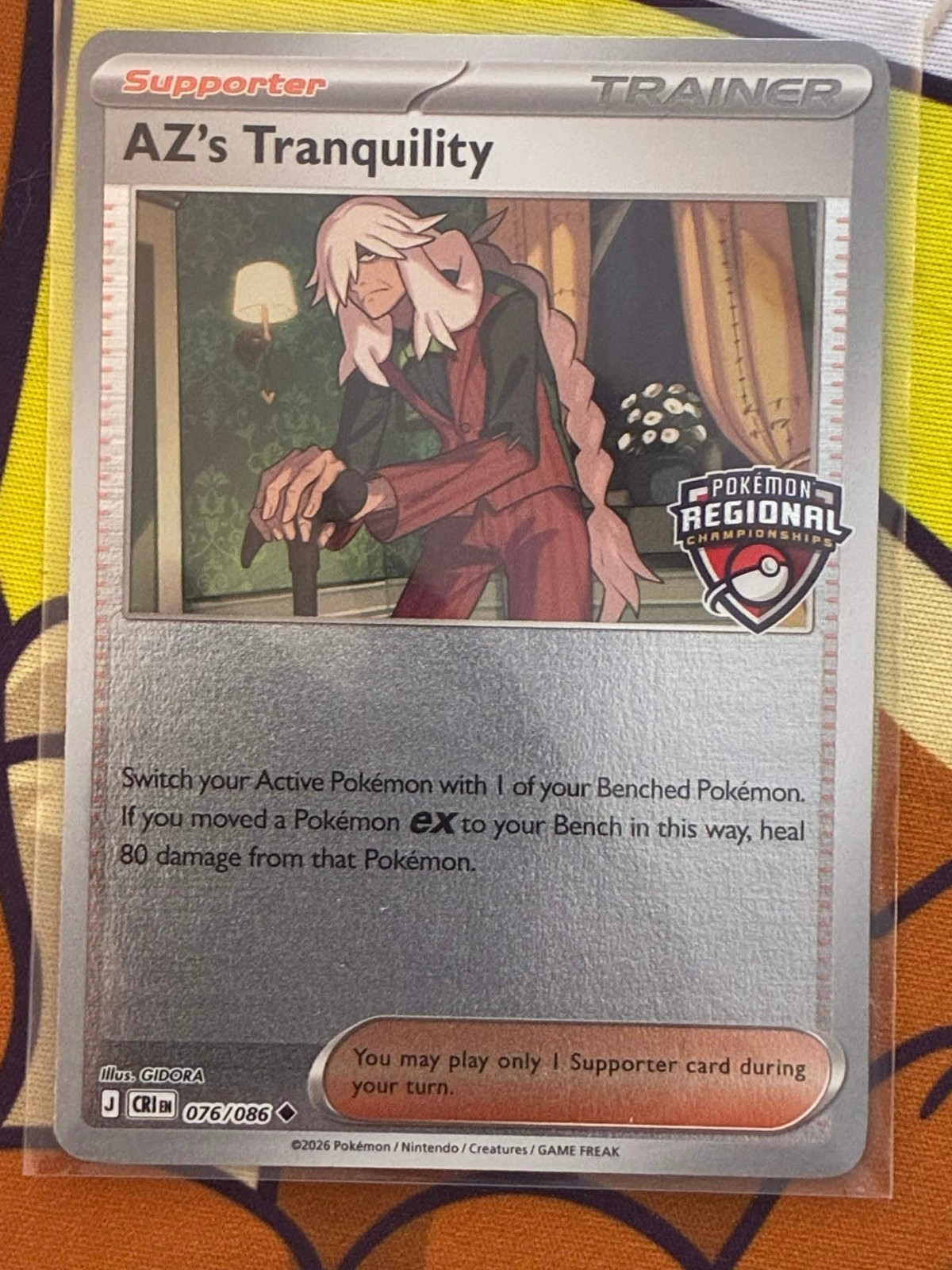 AZ's Tranquility 2027 Regional Championship Stamp 076/086