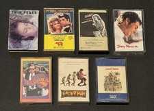 Lot Of 7 Cassette Soundtracks Twin Peaks, Grease, Encino Man, Flashback UNTESTED