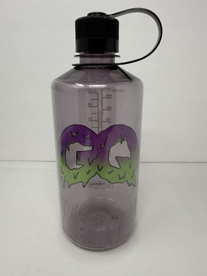 Limited Edition GQ Slime Monster Nalgene 32oz 1L Wide Mouth Water Bottle USA