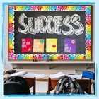 Blackboard Border Stickers Crafting Projects Convenient For All Skill Levels