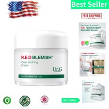 Korean Soothing Cream for Sensitive Skin - Dr. G R.E.D. Blemish Clear, 2.36 oz