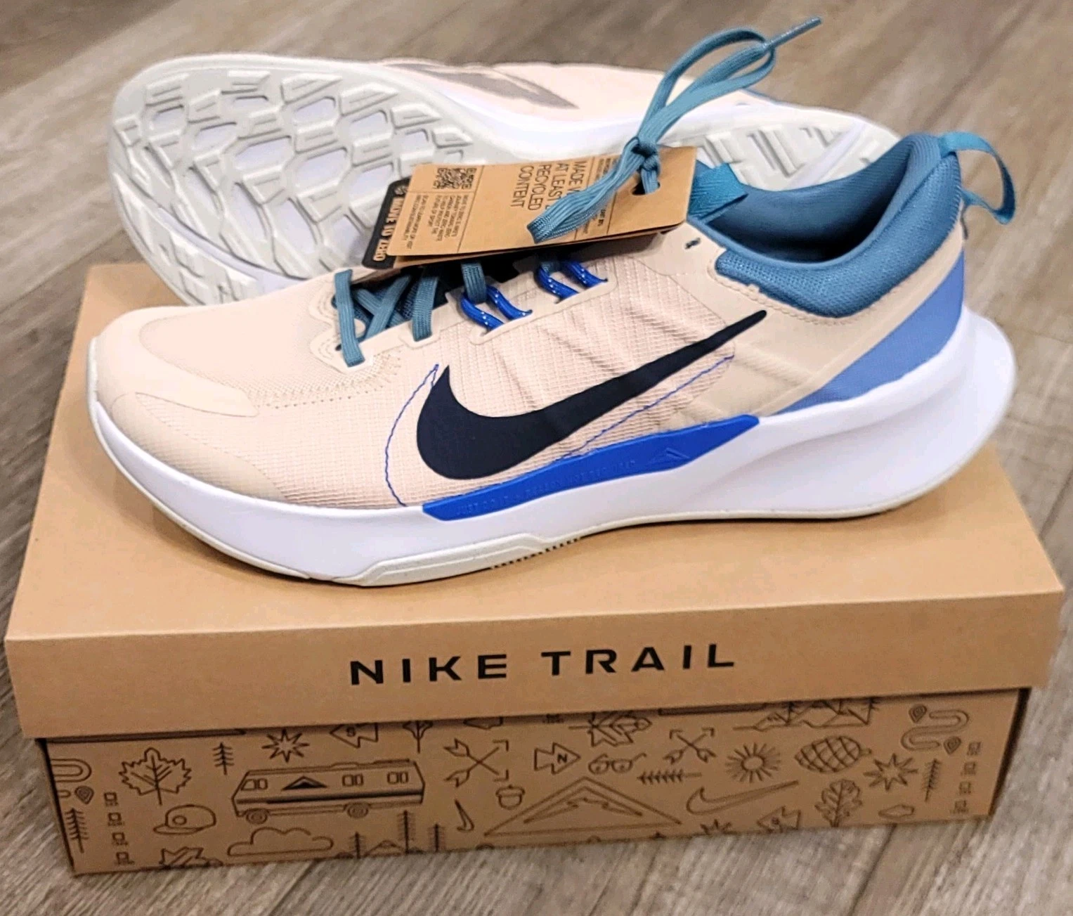 NIKE Juniper Trail 2 Next Nature Running Shoes DM0822-100 US Mens 10.5 Womens 12