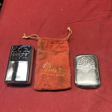 Vintage Jon-E Original, Giant Sized, Model G.I.  & Peacock Hand Warmers