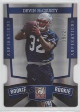 2010 Donruss Elite Rookie Aspirations Die-Cut 5/21 Devin McCourty #174 vv7