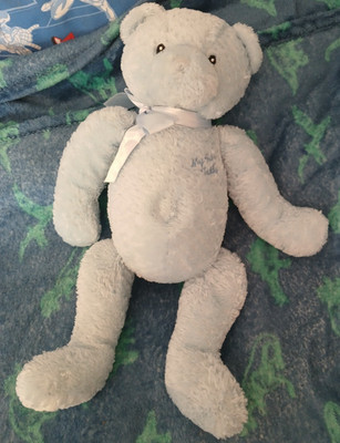 Baby Gund Mein erster Teddybär blau Stofftier Tröster Baby Plüsch