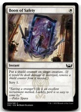 MTG Boon of Safety C Streets of New Capenna 4 LP