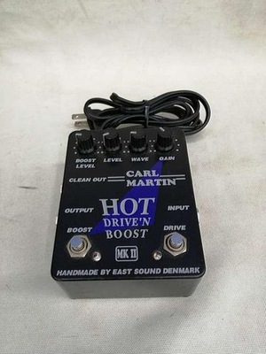 #ad Carl Martin Hot Drive#x27;N Boost Mkii Distortion Effector $139.61