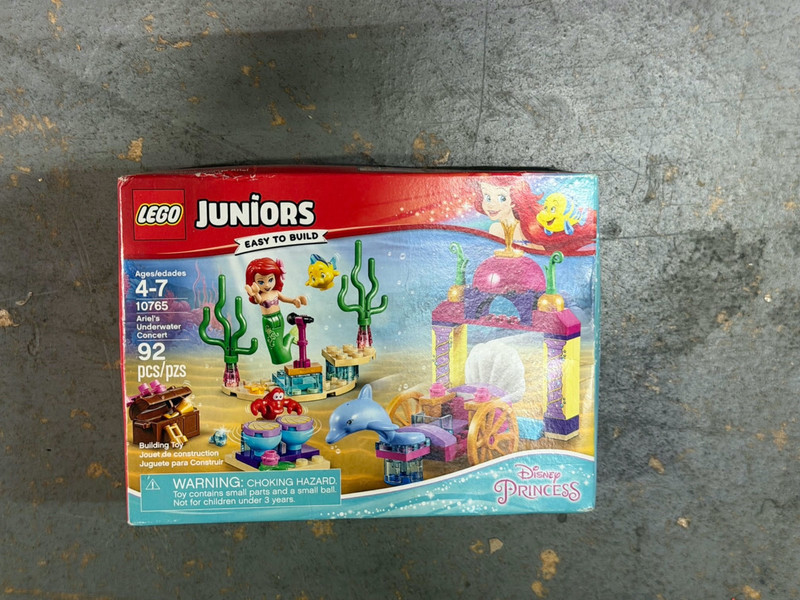 New In Box LEGO Juniors - Ariel's Underwater Concert 10765 Disney Princess