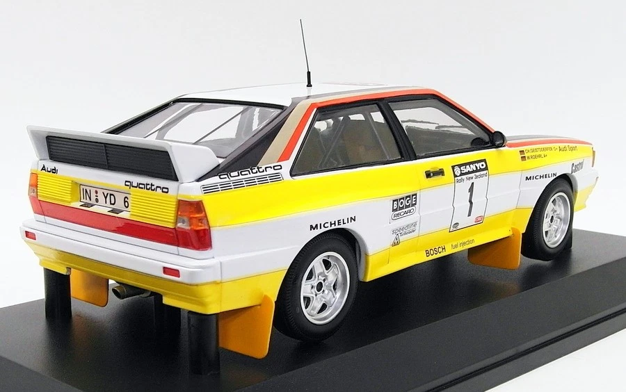 Minichamps 1/18 Scale 155 841101 - Audi Quattro A2 Rally Of New Zealand '84 - Image 2 of 4