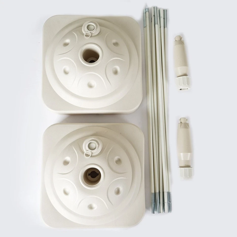 White Balloon Arch STAND Kits 19 ft Birthday Party Wedding Decorations Supplies - Image 2 of 4