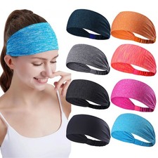 Sports Headband for Men Woman Running Gym Yoga Sweat Elastic Hair Band Sweatband