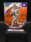 2025 Bowman Best University Football Orange Mini-Diamond Refractor Avery Johnson #1