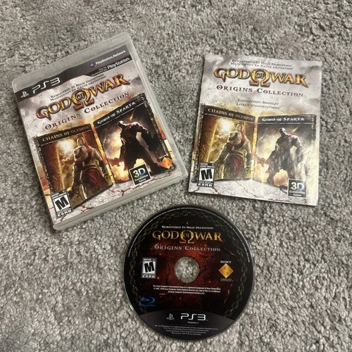 God of War Origins Collection (Sony PlayStation 3 PS3 ) Cib Mint Disc