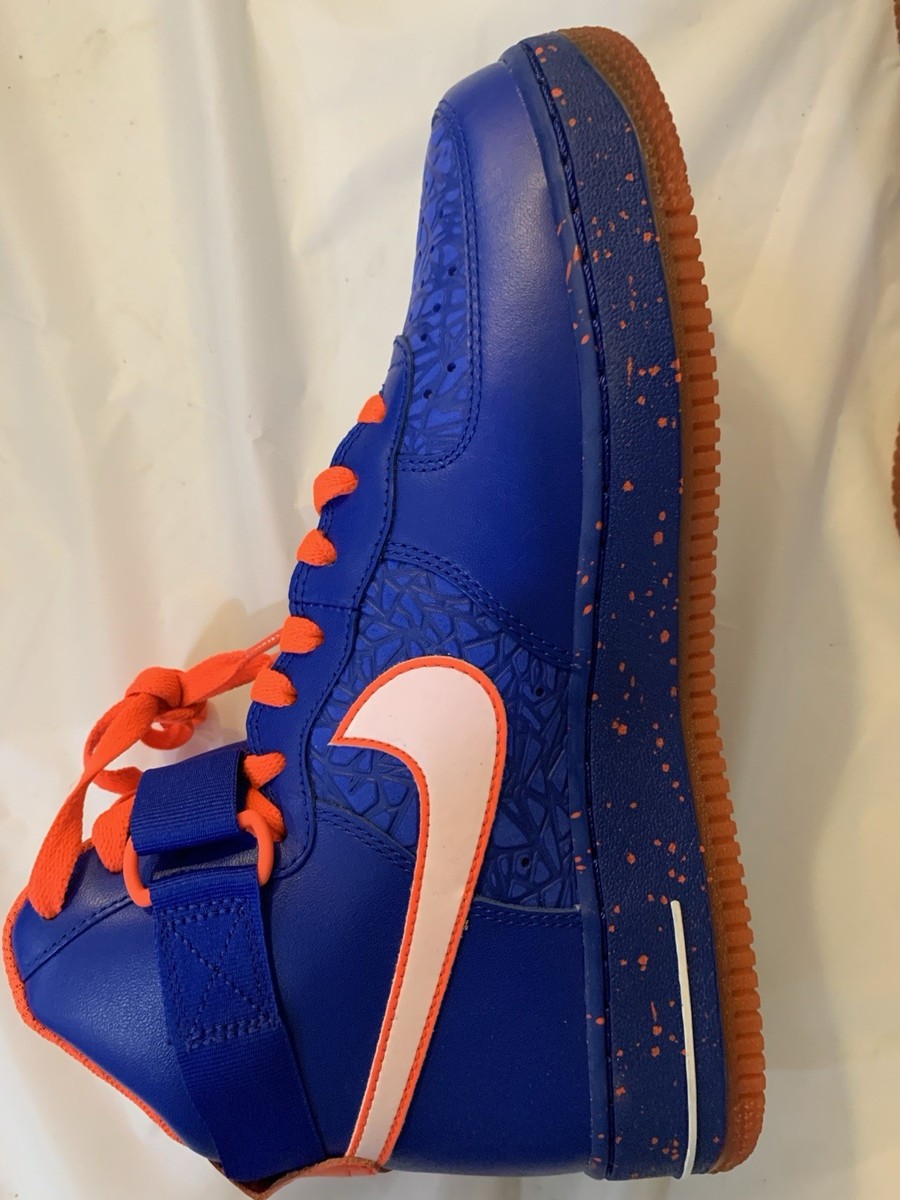 靴 Air Force 1 High QS SHEED WALLACE Orange Nike Air Force 1 High CMFT Premium QS 'Rasheed Wallace