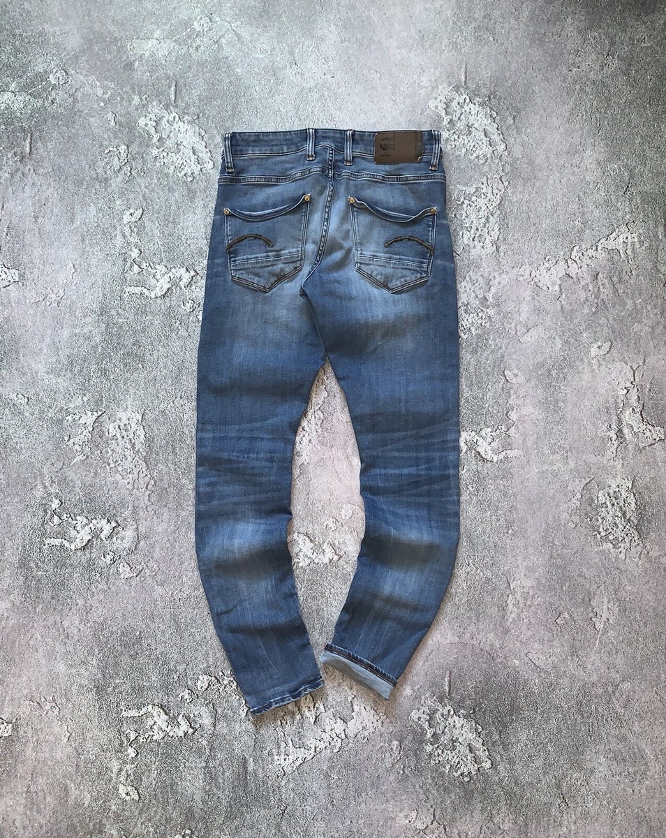 G Star Raw 31/32 Revend Skinny Denim Pant Trouser Jean Chino Old