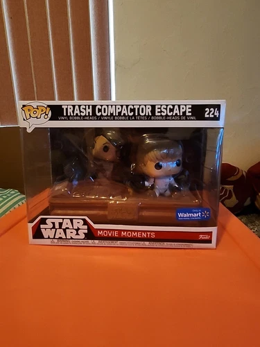 Funko Pop! #224 Star Wars Trash Compactor Escape Walmart Rare Vaulted Vinyl 