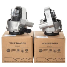 OEM Left & Right Engine Mounts 4G0199381NT For Audi A6 C7 Quattro 2.0L