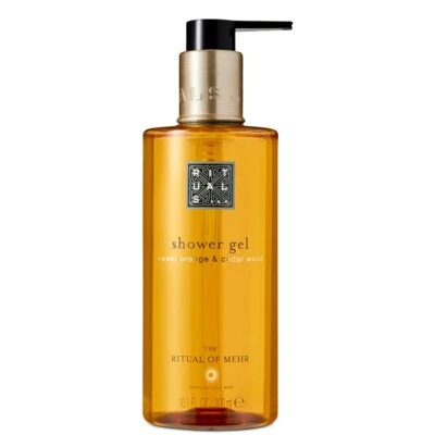RITUALS Ritual of Mehr Sweet Orange & Cedar Wood Shower Gel 300ml Bottle - NEW