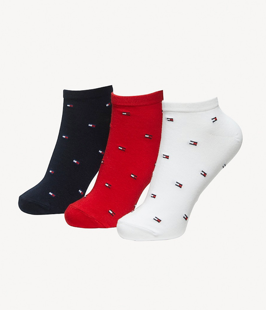 NEW TOMMY WOMEN HILFIGER ANKLE SOCK 3PK eBay