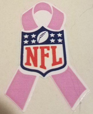 NFL Shield Breast Cancer Awareness Full Size Helmet Decal Stickers