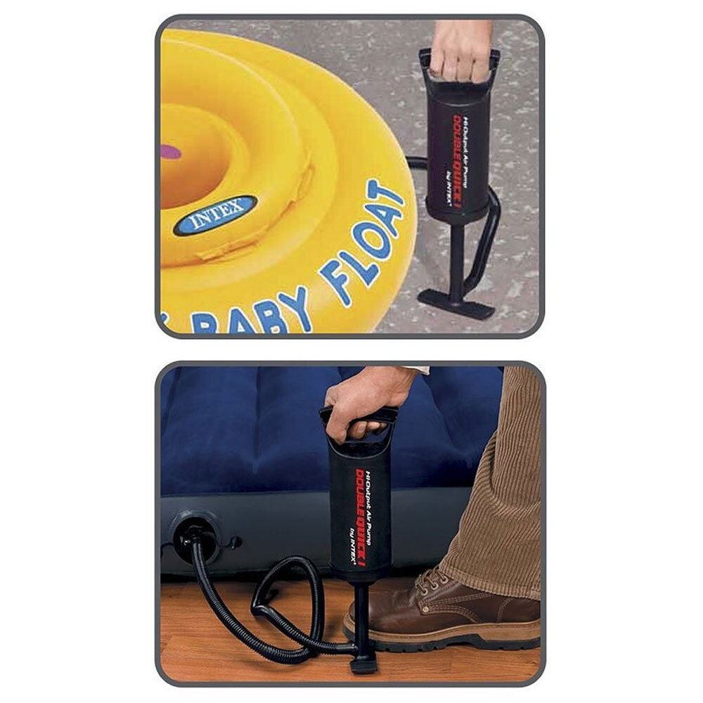 Intex Double Quick High Output Hand Air Pump 29 cm -68612 - Buy Online at Best Price in UAE