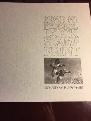 Richard Plasschaert, Federal Duck Print, 4068/12,950