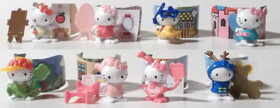 (901) Komplettsatz HELLO KITTY + 8 BPZ deutsch von FERRERO 2014