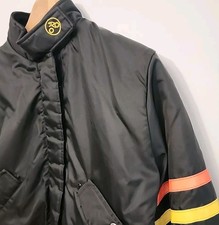 Vintage Wheels Of Man By Fox Point Jacket Womens Size Small Bike Cycling Coat