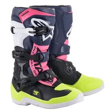 Alpinestars Tech 3S Boots - Black/Blue/Pink -...