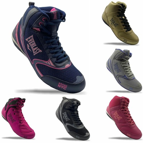 Para mujer EVERLAST Botas de Boxeo Zapatos de Entrenamiento - FUERZA - ANILLO Entrenadores eBay