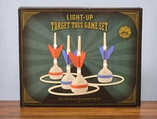 Light-Up Target Toss Game Set Toss & Watch Em Streak Across The Sky Fun Game