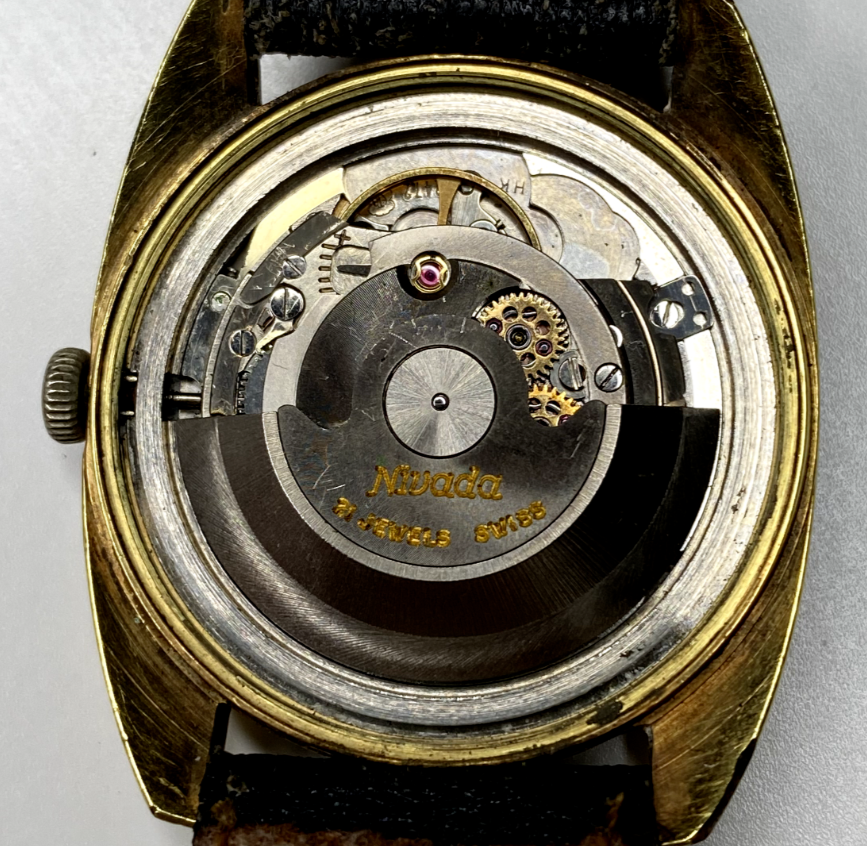 vintage NIVADA ANTARCTIC 21 ( 57035 ) swiss made automatic