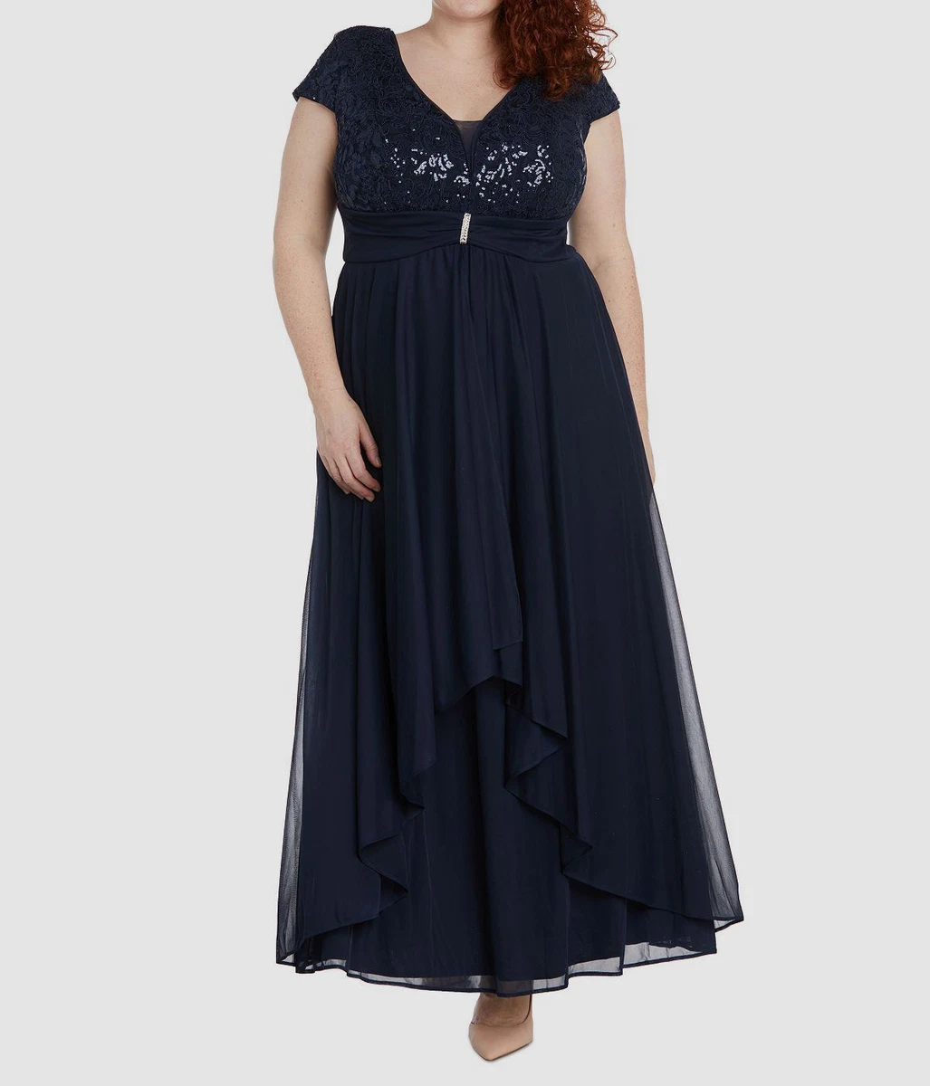R&M Richards Ball Gown Plus Size Dresses for Women for sale | eBay