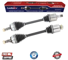 New Genuine SurTrack Set of 2 Front CV Joint Axle Shafts For Honda CR-V 97-01